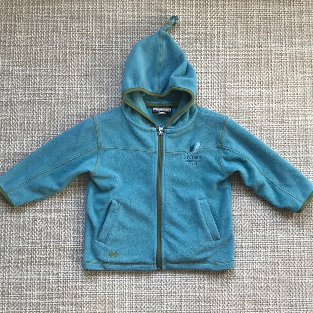 Double Diamond Fleece Jacket (size 2T)